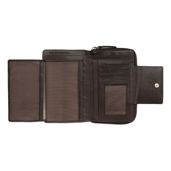 bugatti Fabia Cartera Protección RFID Piel 16 cm