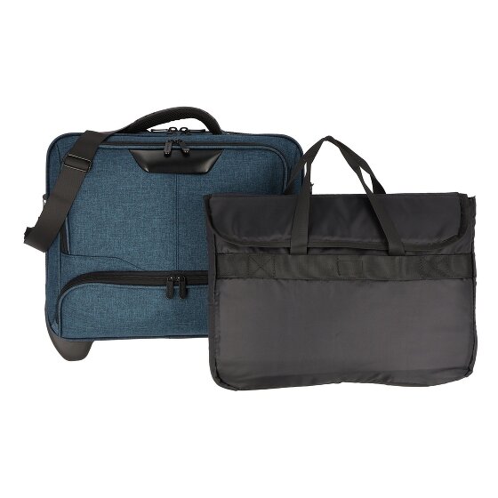 Dermata 2 ruedas Carrito de negocios 41 cm Compartimento para el portátil