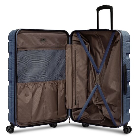 Franky Munich 4.0 4 ruedas Carrito L 76 cm con pliegue de expansión