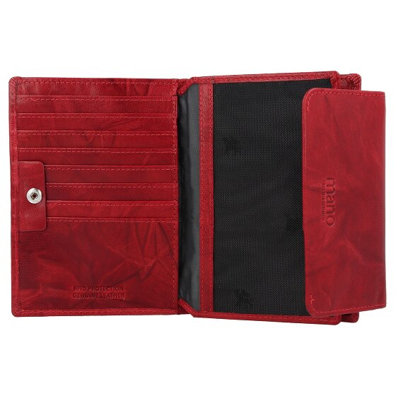 mano Donna Aurona Billetera RFID Piel 14 cm