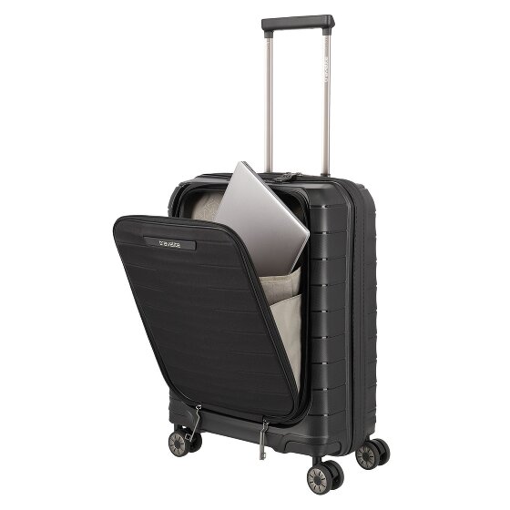 Travelite Mooby 4 ruedas Juego de maletas 3 piezas con pliegue de expansión