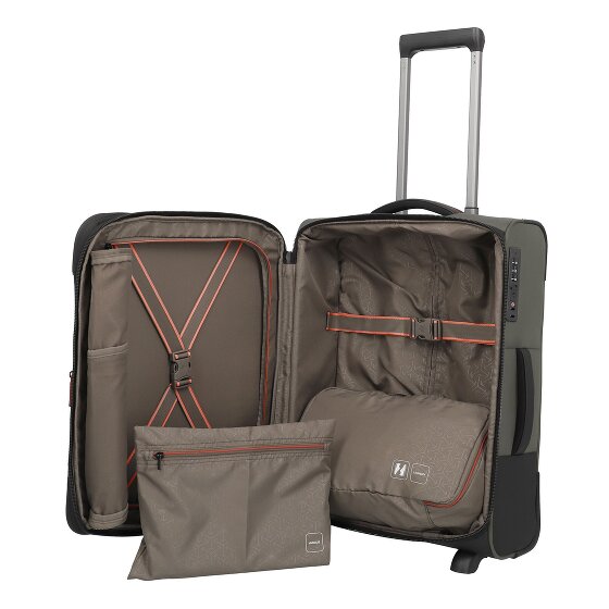 Travelite Crosslite 5.0 2 ruedas Carro de la cabina 54 cm