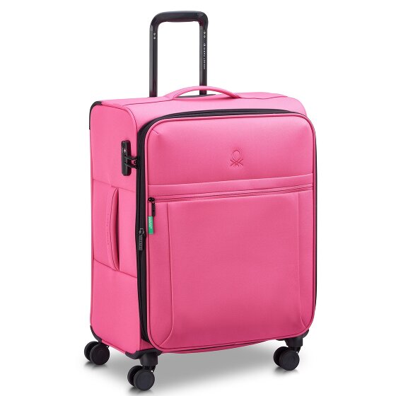 Delsey Paris x United Colors of Benetton BE Trolley de 4 ruedas 65 cm con pliegue de expansión