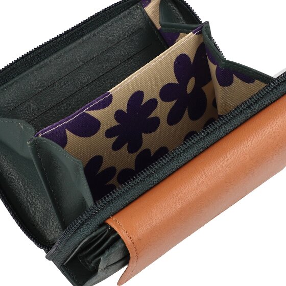 Greenburry Nappa Cartera Protección RFID Piel 14 cm