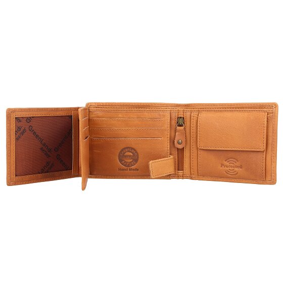 Greenland Nature GreenLand NATURE Cartera Protección RFID Piel 12 cm