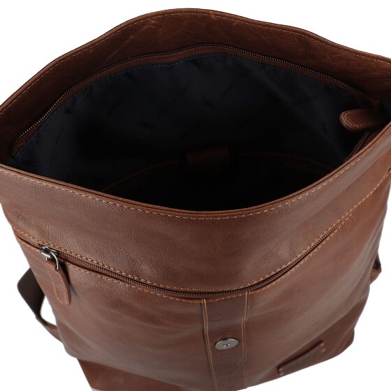 Jack Kinsky Porto Mochila de día Piel 37 cm Compartimento para el portátil