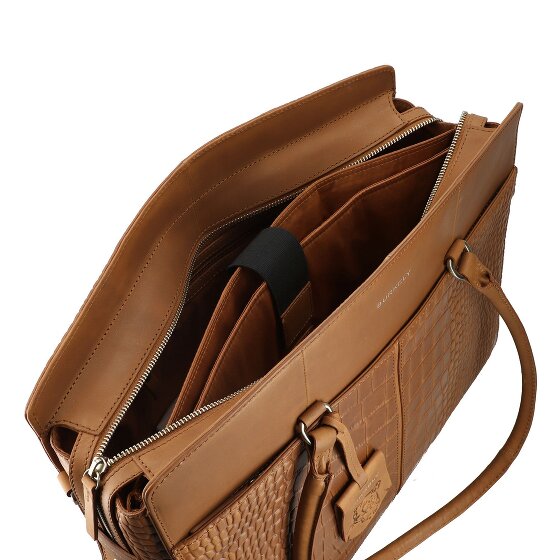 Burkely Cool Colbie Maletín Piel natural 40 cm Compartimento para laptop