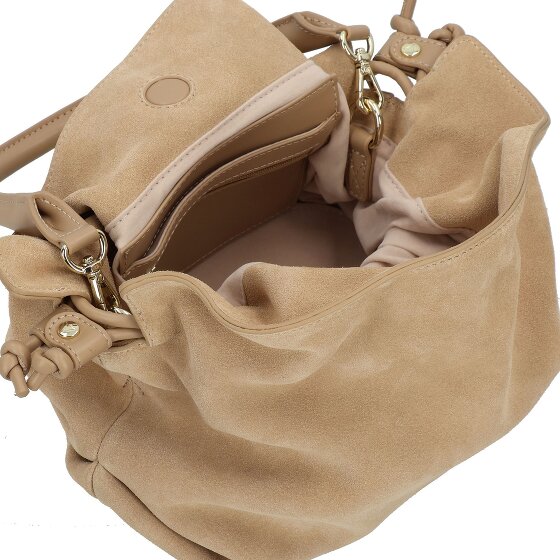 Hey Marly Cool Companion Suede Bolso Piel natural 28 cm