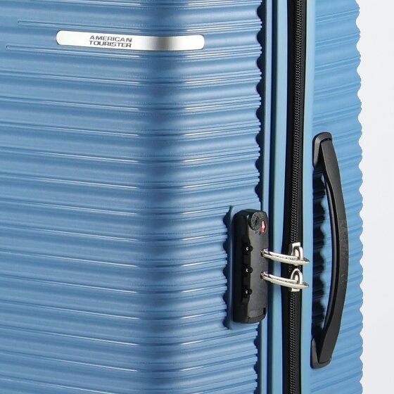 American Tourister Liftoff 4 ruedas Juego de maletas 3 piezas con pliegue de expansión