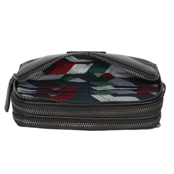 Piquadro Modus Bolsa de pulsera de cuero especial 20 cm