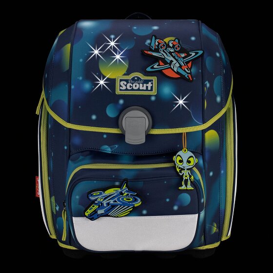 Scout Juego de mochilas escolares LED Genius 4pcs.