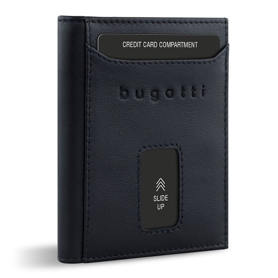 bugatti Secure Slim Cartera Protección RFID Piel 8 cm