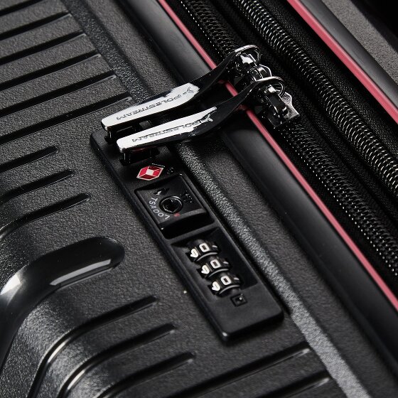 Polestream Paris 4 ruedas Juego de maletas 3 piezas con pliegue de expansión