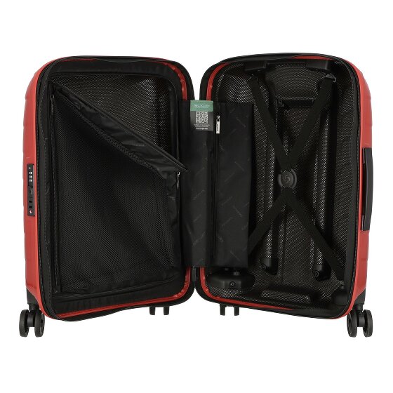 Samsonite Attrix 4 ruedas Carro de la cabina 55 cm con pliegue de expansión