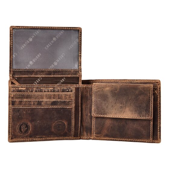 Greenburry Huntsman Cartera Protección RFID Piel 12.5 cm