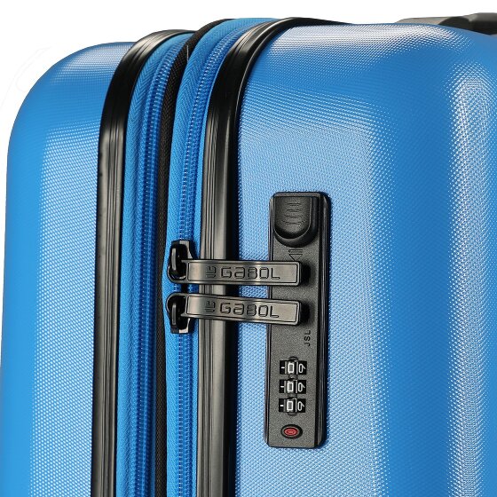 Gabol Future Plus 4 ruedas Carro de la cabina 55 cm con pliegue de expansión