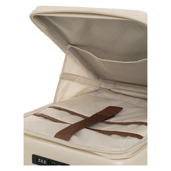 The Chesterfield Brand Zuna 4 ruedas Carro de la cabina S 55 cm Compartimento para el portátil