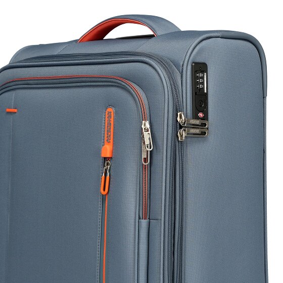 American Tourister Cloudrider 4 ruedas Carro de la cabina S 55 cm con pliegue de expansión