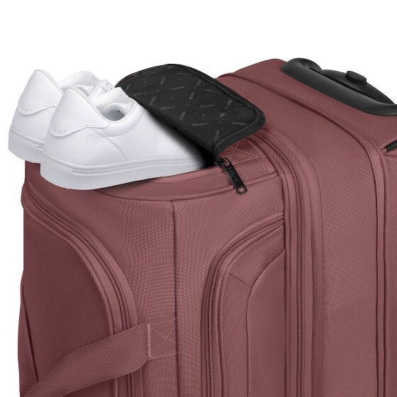 Redolz Bolsa de viaje Duffle Essentials de 2 ruedas 55 cm M con solapa de expansión