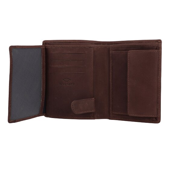 Jack Kinsky Aruba Cartera Protección RFID Piel 12.5 cm