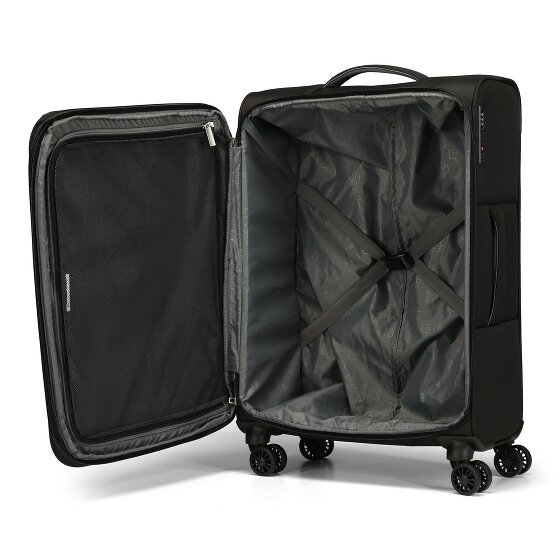 American Tourister Cloudrider 4 ruedas Carrito M 67 cm con pliegue de expansión