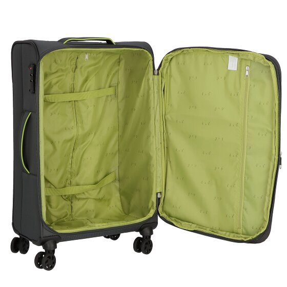 d&n Travel Line 6700 4 ruedas Carrito 60 cm