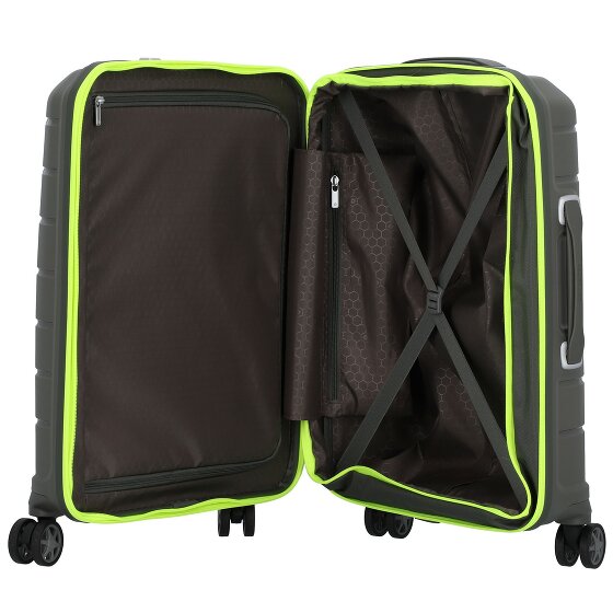 Samsonite Carro de cabina de 4 ruedas Flux 55 cm