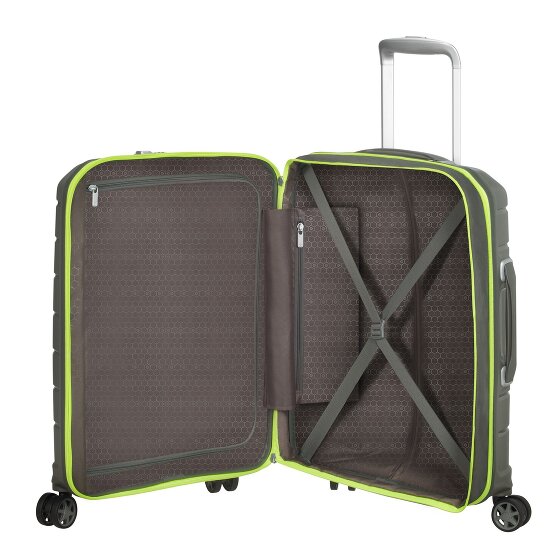 Samsonite Flux 4 ruedas Carro de la cabina 55 cm con pliegue de expansión