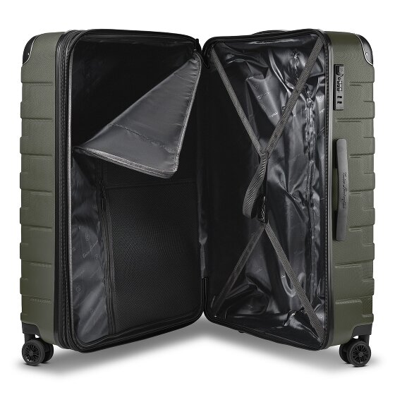 Tonino Lamborghini Milano 4 ruedas Trolley L 72 cm Con fuelle expandible