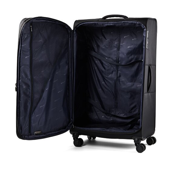 Cocoono Mauritius 4 ruedas Carrito L 81 cm con pliegue de expansión