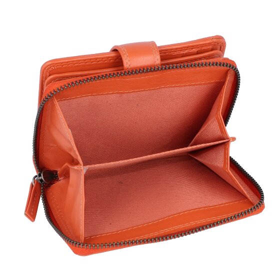 Greenburry Cartera de cuero esponjoso 9 cm