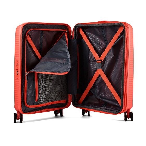 American Tourister Carro de cabina de 4 ruedas Soundbox 55 cm