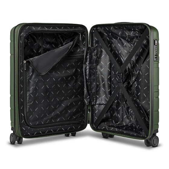 Redolz Essentials 11 4 ruedas Trolley de cabina 55 cm Con fuelle expandible