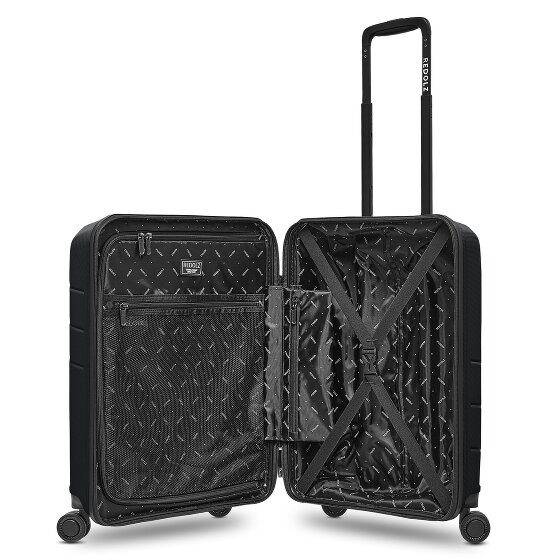 Redolz Trolley de cabina Essentials 17 de 4 ruedas Compartimento para portátil con bolsillo blando de 55 cm