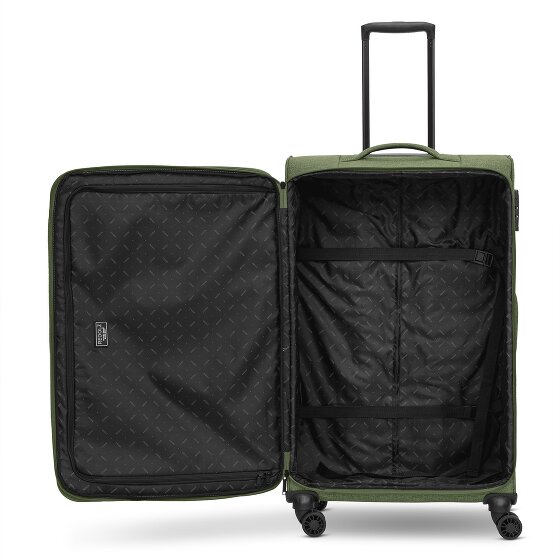 Redolz Essentials 12 LARGE 4 ruedas Trolley 79 cm Con fuelle expandible