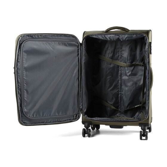 d&n Travel Line 9704 4 ruedas Carrito M 68 cm con pliegue de expansión