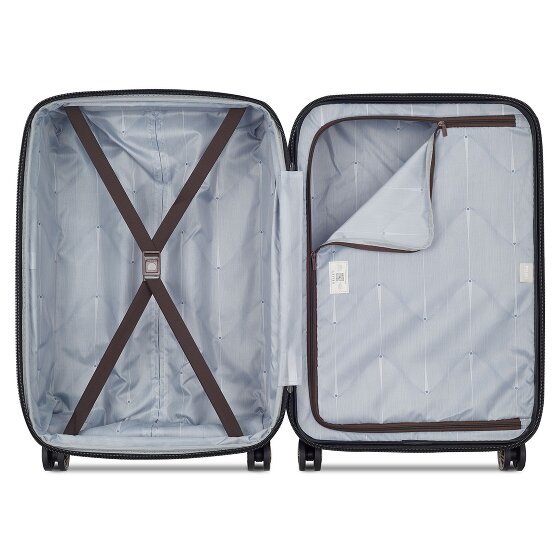 Delsey Paris Meteor 4 ruedas Carrito 68 cm con pliegue de expansión