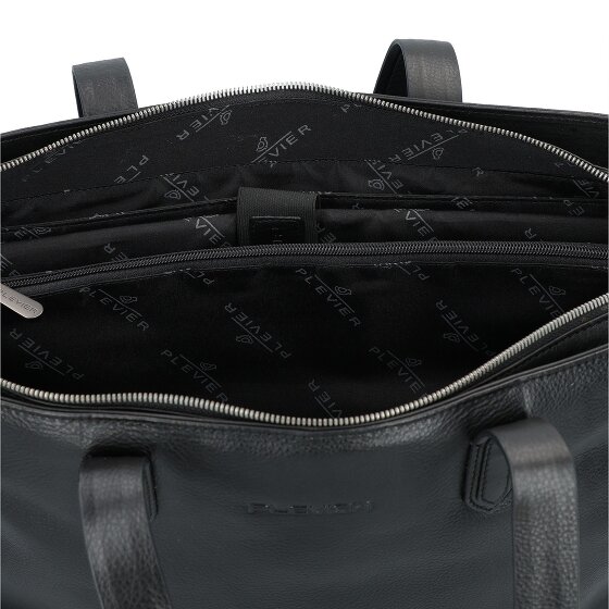 Plevier Power Bolsa de compras Piel natural 31 cm Compartimento para laptop