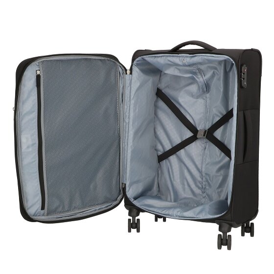 American Tourister Deep Dive 4 ruedas Carrito 67 cm con pliegue de expansión
