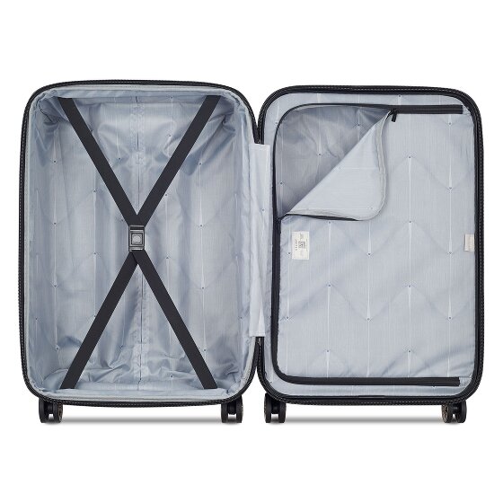 Delsey Paris Meteor 4 ruedas Set de maletas 2 piezas Con asa expansible