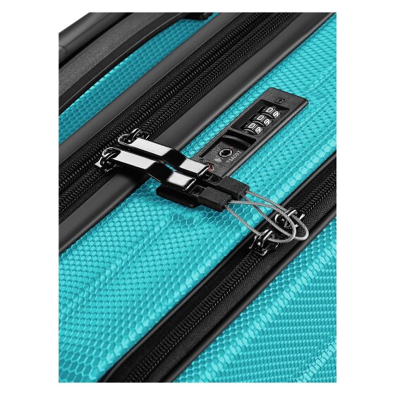Franky Munich 4.0 4 ruedas Maletas de cabina 55 cm Compartimento para el portátil Con asa expansible