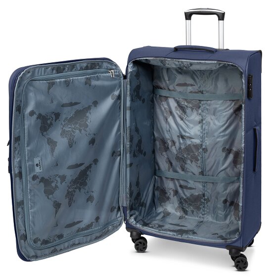 Franky Melbourne 3.0 Trolley de 4 ruedas 79 cm con pliegue de expansión