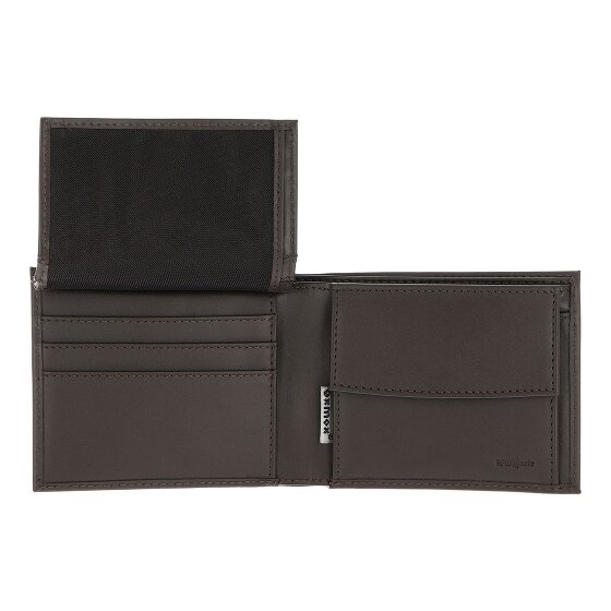 oxmox Leather Cartera Bloqueo RFID Piel natural 10 cm