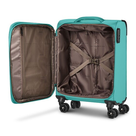 Stratic taska 4 ruedas Maletas de cabina S 55 cm Con asa expansible