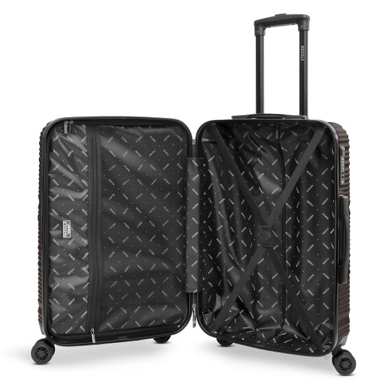 Redolz Essentials 16 3-SET 4 ruedas Set de maletas 3 piezas