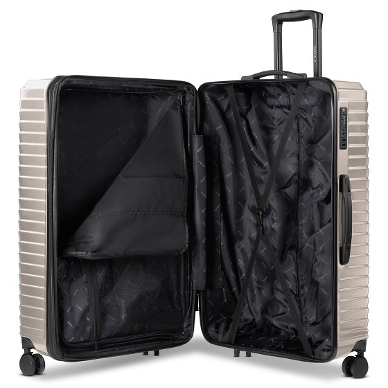 Redolz Essentials 18 4 ruedas Juego de maletas 3 piezas con pliegue de expansión