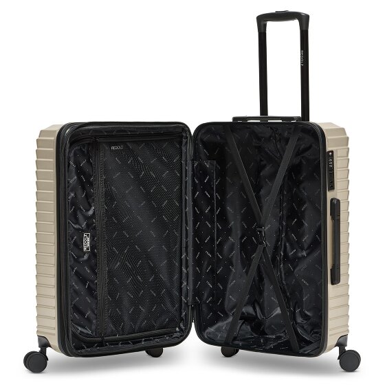 Redolz Essentials 18 4 ruedas Juego de maletas 3 piezas con pliegue de expansión