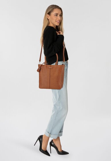 Burkely Cool Colbie Bolsa de compras Piel 26 cm