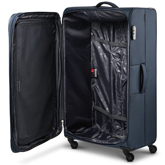 Wenger Trolley Beaumont de 4 ruedas XL, 87 cm, tamaño especial con fuelle expandible