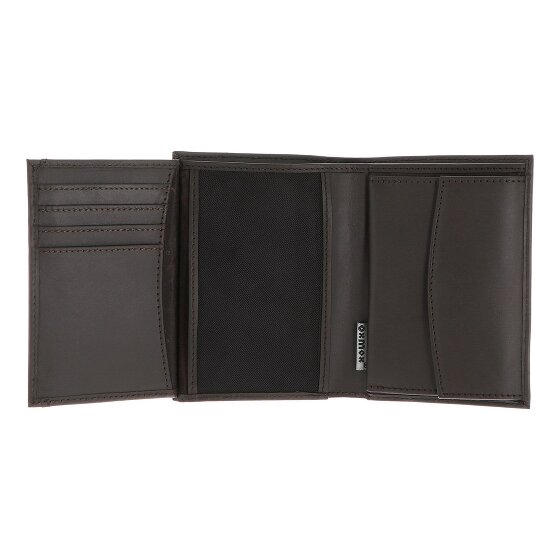 oxmox Leather Cartera Bloqueo RFID Piel natural 10 cm